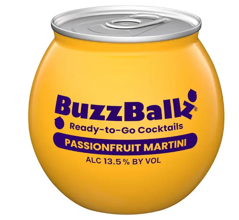 Buzzballz Passion Fruit Martini Cocktail 4 x 200ml - RV Drinks