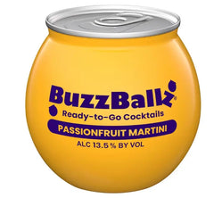 Buzzballz Passion Fruit Martini Cocktail 4 x 200ml - RV Drinks