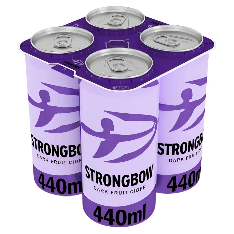 Strongbow Dark Fruit Cider 4x440ml Strongbow