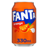 Fanta Orange Can 5 x 330ml Fanta