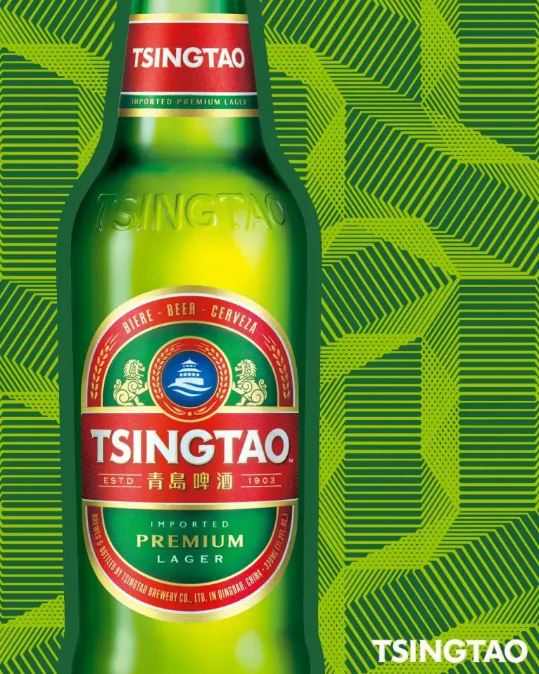 Tsingtao Premium Lager Beer 4x640ml - RV Drinks
