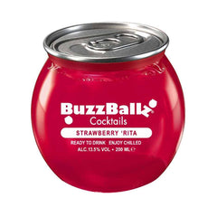 BuzzBallz Strawberry Rita Cocktail Multipack 4 x 200 ml BuzzBallz