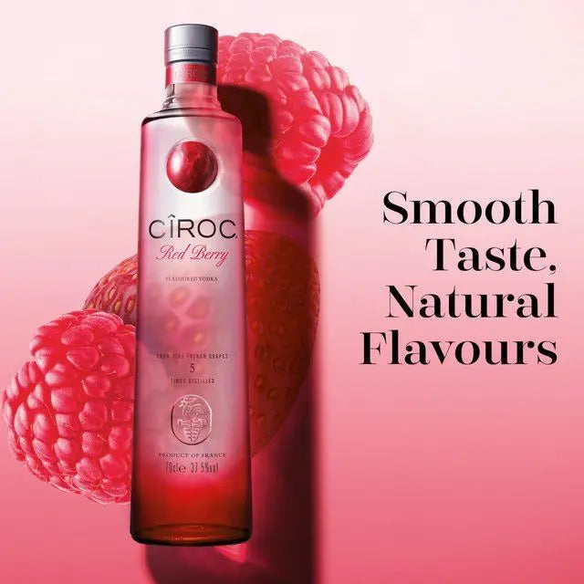 Ciroc Red Berry Flavoured Vodka 70cl - RV Drinks