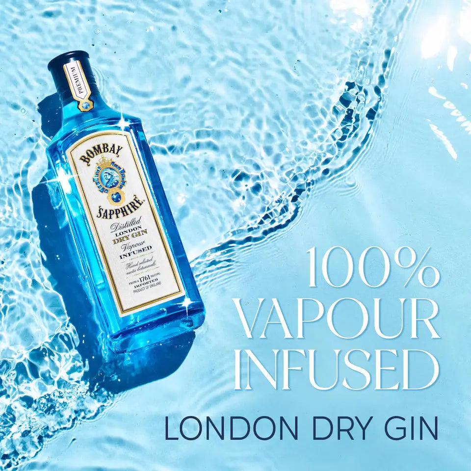 Bombay Sapphire London Dry Gin 70cl - RV Drinks