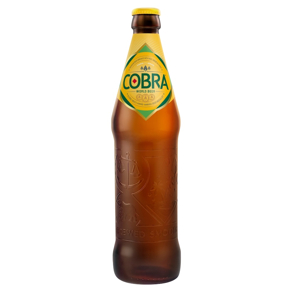 Cobra Premium World Lager Beer 3 x 620ml Cobra