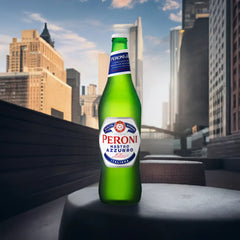 Peroni Nastro Azzurro Beer 12 x 620ml Peroni