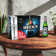 Becks Blue Alcohol Free Beer 15 x 275ml Becks