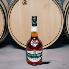 Three Barrels VSOP French Brandy 70cl