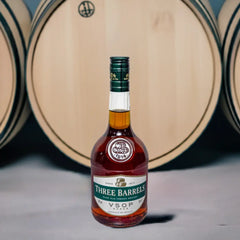 Three Barrels VSOP French Brandy 70cl