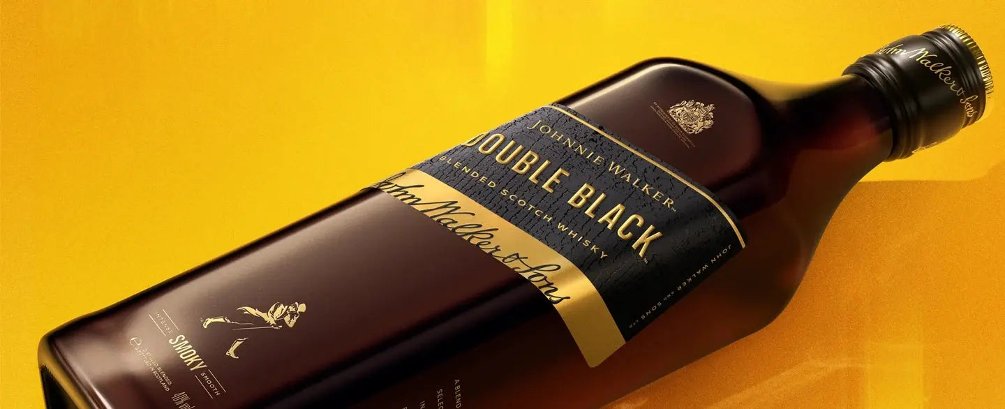 Johnnie Walker Double Black Label Blended Scotch Whiskey 70cl - RV Drinks
