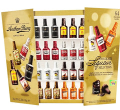 Anthon Berg Liqueur Filled Dark 64 Chocolate Bottles 1 Kg - RV Drinks