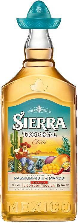SIERRA TEQUILA TROPICAL LIQUEUR 70CL