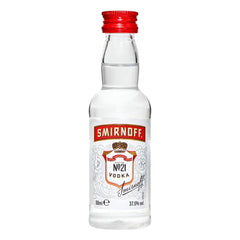 SMIRNOFF NO. 21 RED LABEL VODKA 5CL