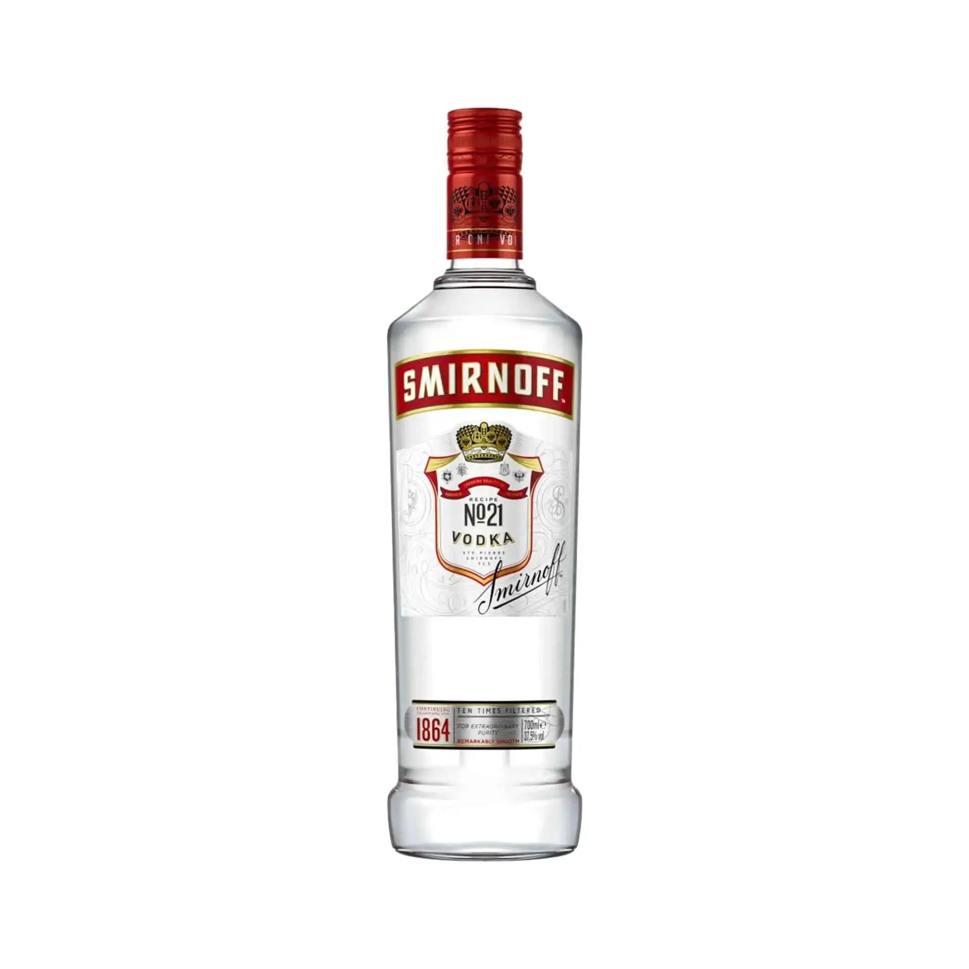 SMIRNOFF NO. 21 RED LABEL VODKA 70CL