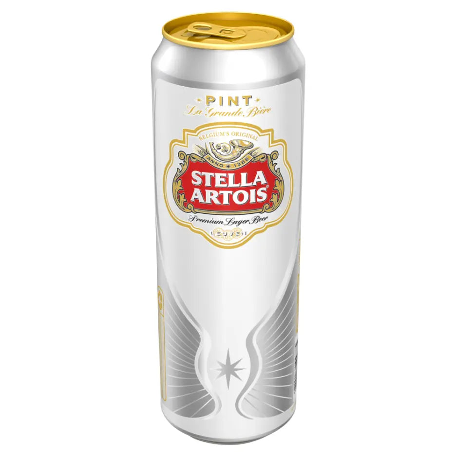 Stella Artois Premium Lager Beer 4 X 568ml Stella Artois