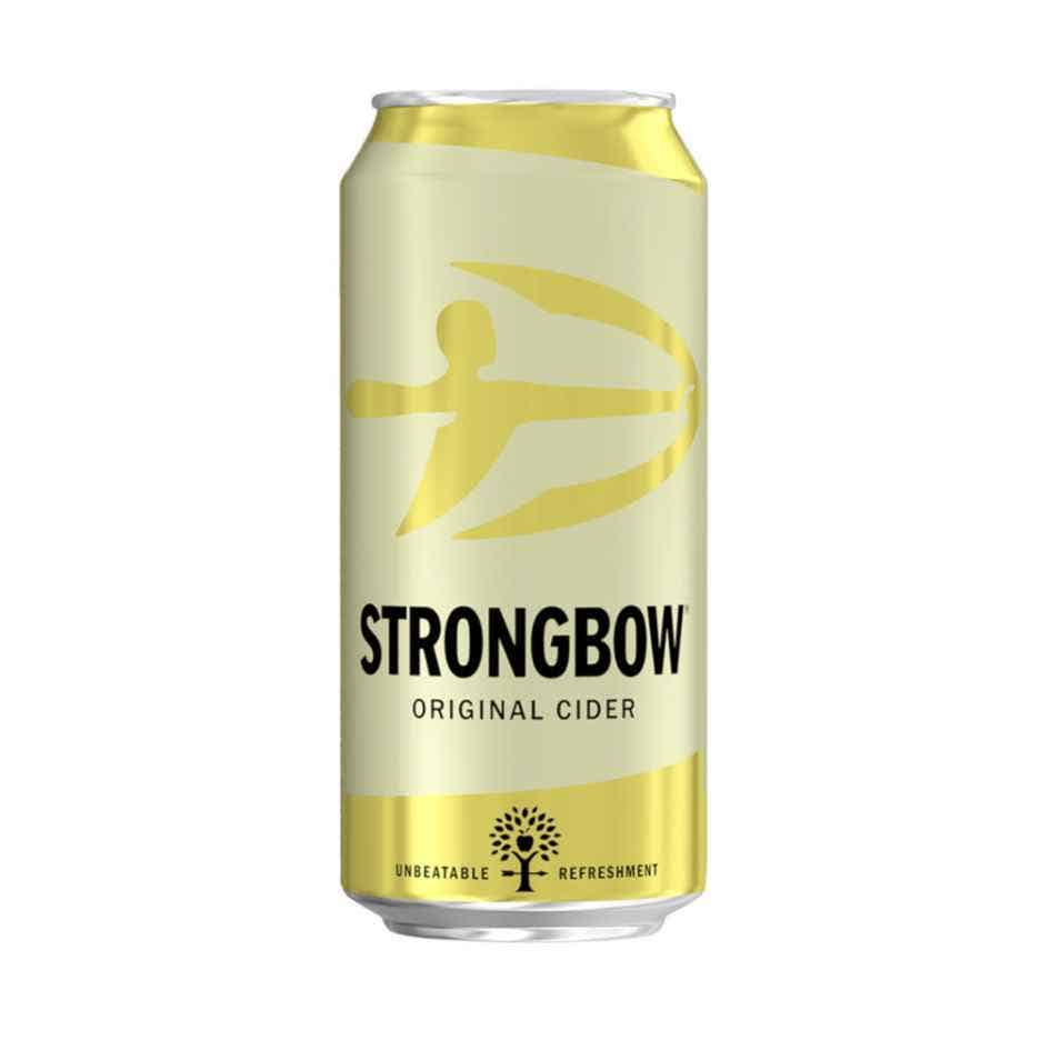 STRONGBOW ORIGINAL APPLE CIDER CAN 4 X 440ML Strongbow
