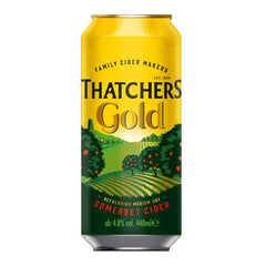 Thatchers Gold Cider 4 x 440ml Can Thatchers