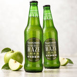 Thatchers Haze premium cider cans from Somerset