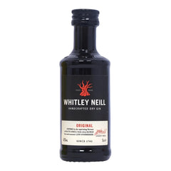 Whitley Neill Handcrafted Dry Gin 5cl Miniature Whitley Neill