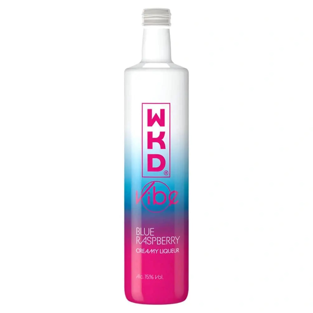 WKD VIBE BLUE RASPBERRY CREAMY LIQUEUR 500ML