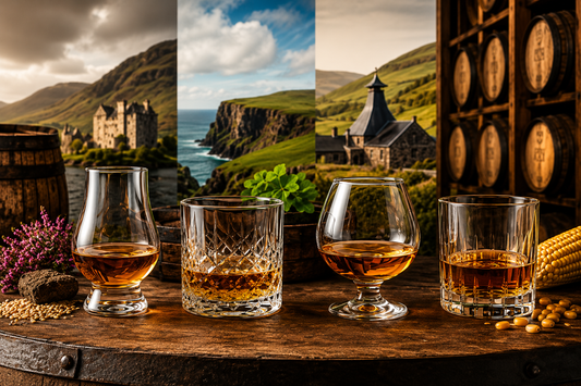 Scotch, Irish, Bourbon