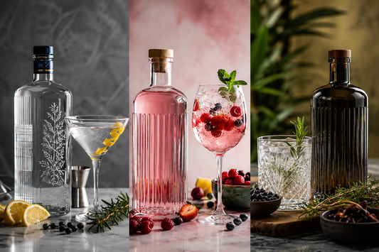 What Is The Difference Between London Dry Gin, Flavoured Gin, And Craft Gin?