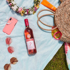 Barefoot White Zinfandel Rose Wine 75Cl