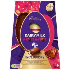 Cadbury Dairy Milk Extra Large Fruit & Nut Inclusions Ultimate Chocolate Easter Egg 398g
