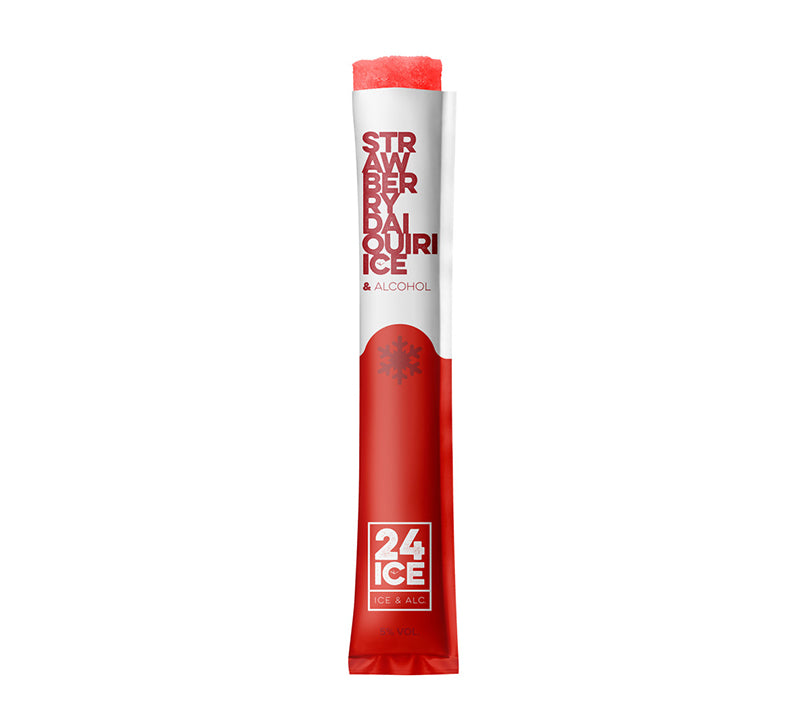 24 Ice Frozen Cocktail Strawberry Daiquiri Ice 65ml