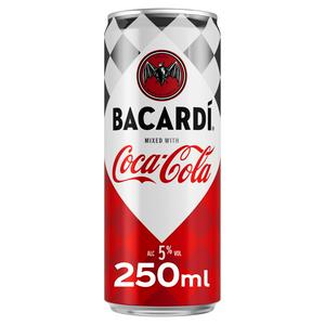 Bacardi Coca-Cola Cocktail 4 x 250ml