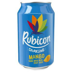 Rubicon Sparkling Mango Juice Drink 4 x 330ml