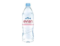 Evian Natural Mineral Water 6 x 500ml