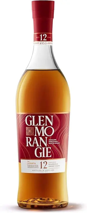 Glenmorangie 12 Year Old Sherry Cask Lasanta Release Highland Single Malt Scotch Whisky 70cl - RV Drinks