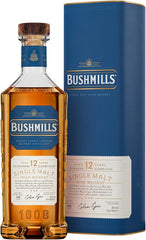 Bushmills 12 Year Old Single Malt Irish Whiskey 70cl