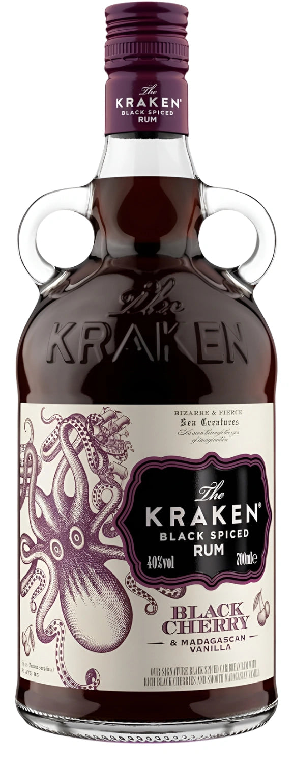 Kraken Black Spiced Rum Black Cherry & Madagascan Vanilla 70cl