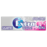 Wrigley's Extra White Bubblemint Chewing Gum 10x10 Pack - RV Drinks