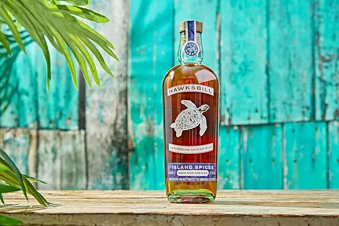 Hawksbill Caribbean Spiced Rum 70cl - RV Drinks