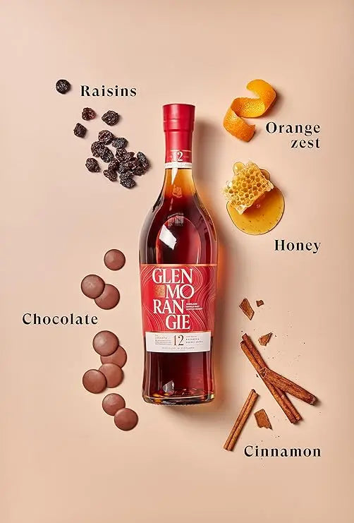 Glenmorangie 12 Year Old Sherry Cask Lasanta Release Highland Single Malt Scotch Whisky 70cl - RV Drinks