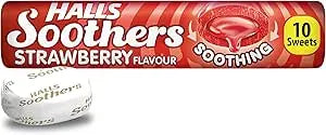 Halls Soothers Strawberry Flavour 5x45 g - RV Drinks