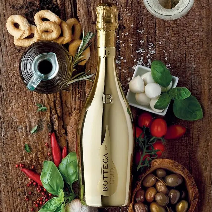 Bottega Gold Prosecco DOC Sparkling Wine 75cl - RV Drinks