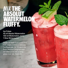 Absolut Watermelon Flavoured Swedish Vodka 70cl