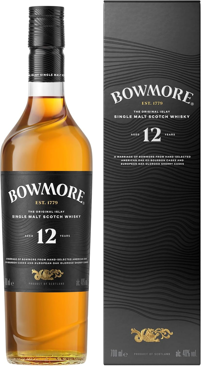 Bowmore 12 Years Old The Original Islay Single Malt Scotch Whisky