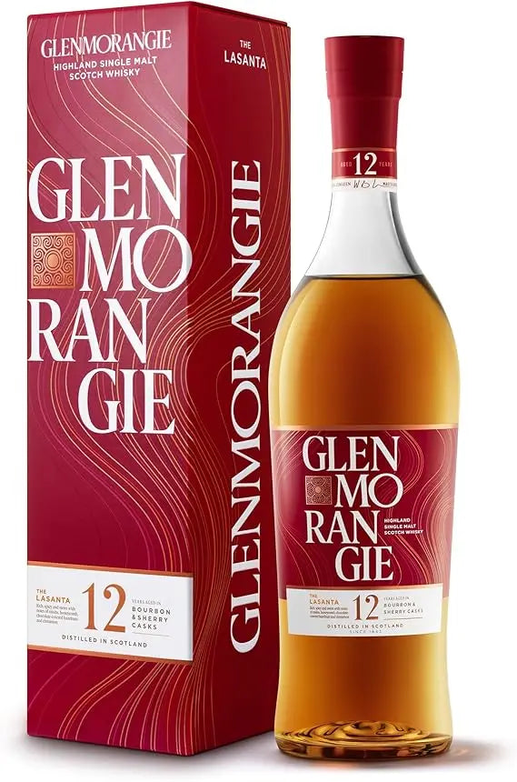 Glenmorangie 12 Year Old Sherry Cask Lasanta Release Highland Single Malt Scotch Whisky 70cl - RV Drinks