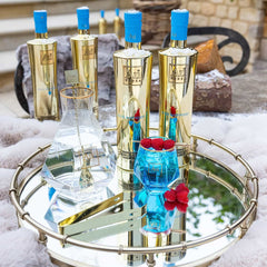 AU Blue RASPBERRY VODKA 70CL