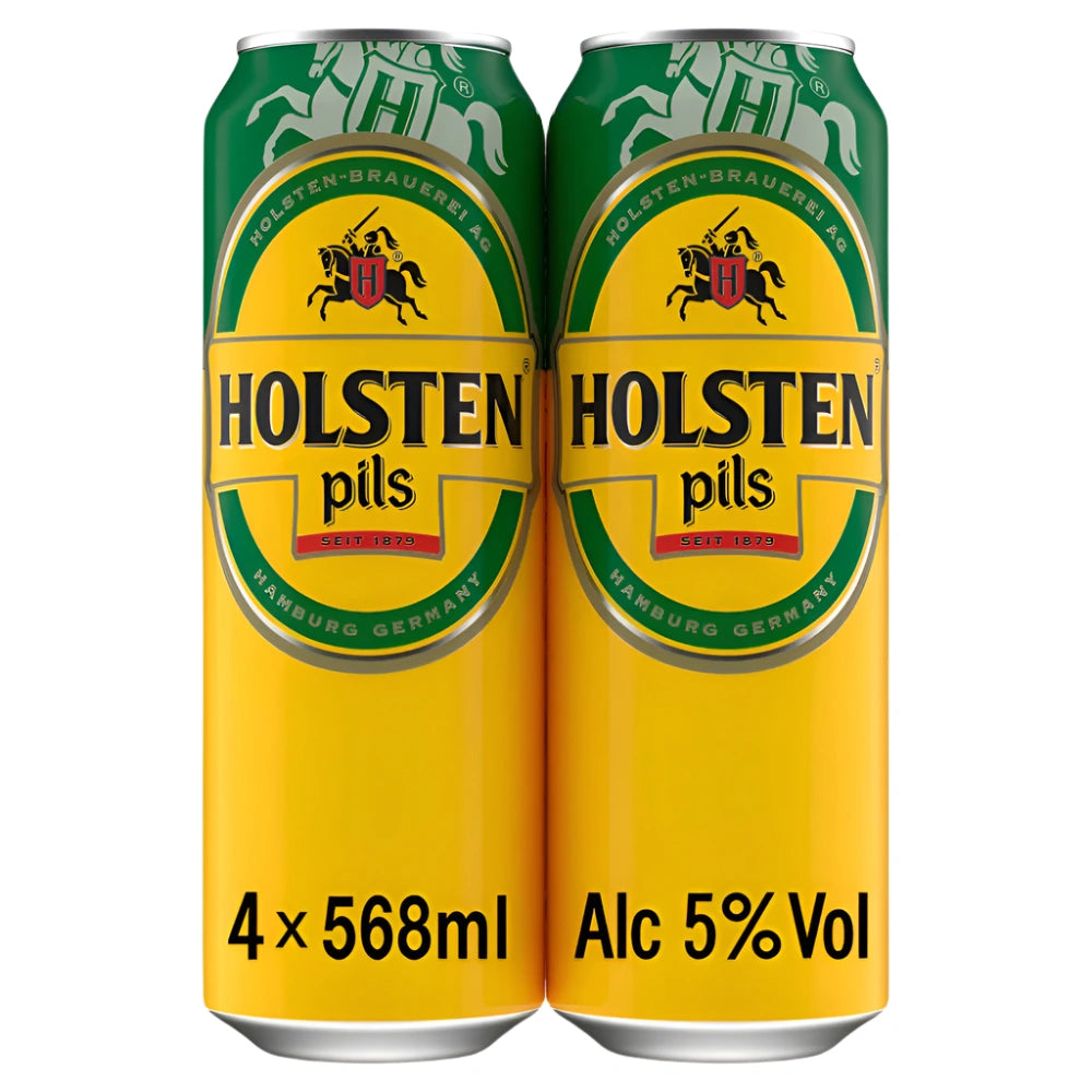 Holsten Pils Lager Beer 4 x 568ml