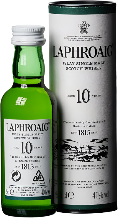 Laphroaig 10 Year Old - 5cl Miniature
