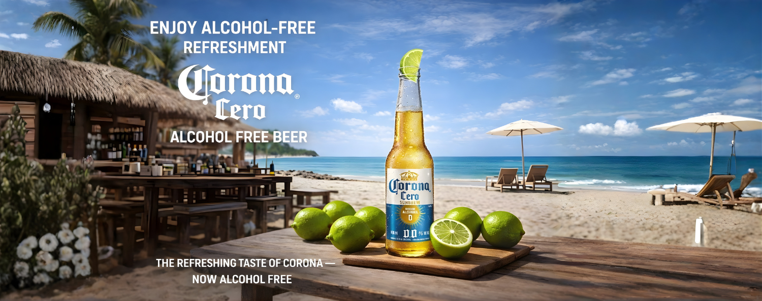 corona cero alcohol free beer