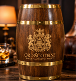 Ord &amp; Coteine Single Malt Scotch Whisky Barrel Gift Set
