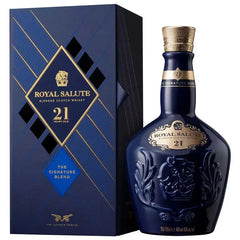 Royal Salute 21 Year Old Sapphire Flagon Blended Scotch Whisky 70cl - RV Drinks