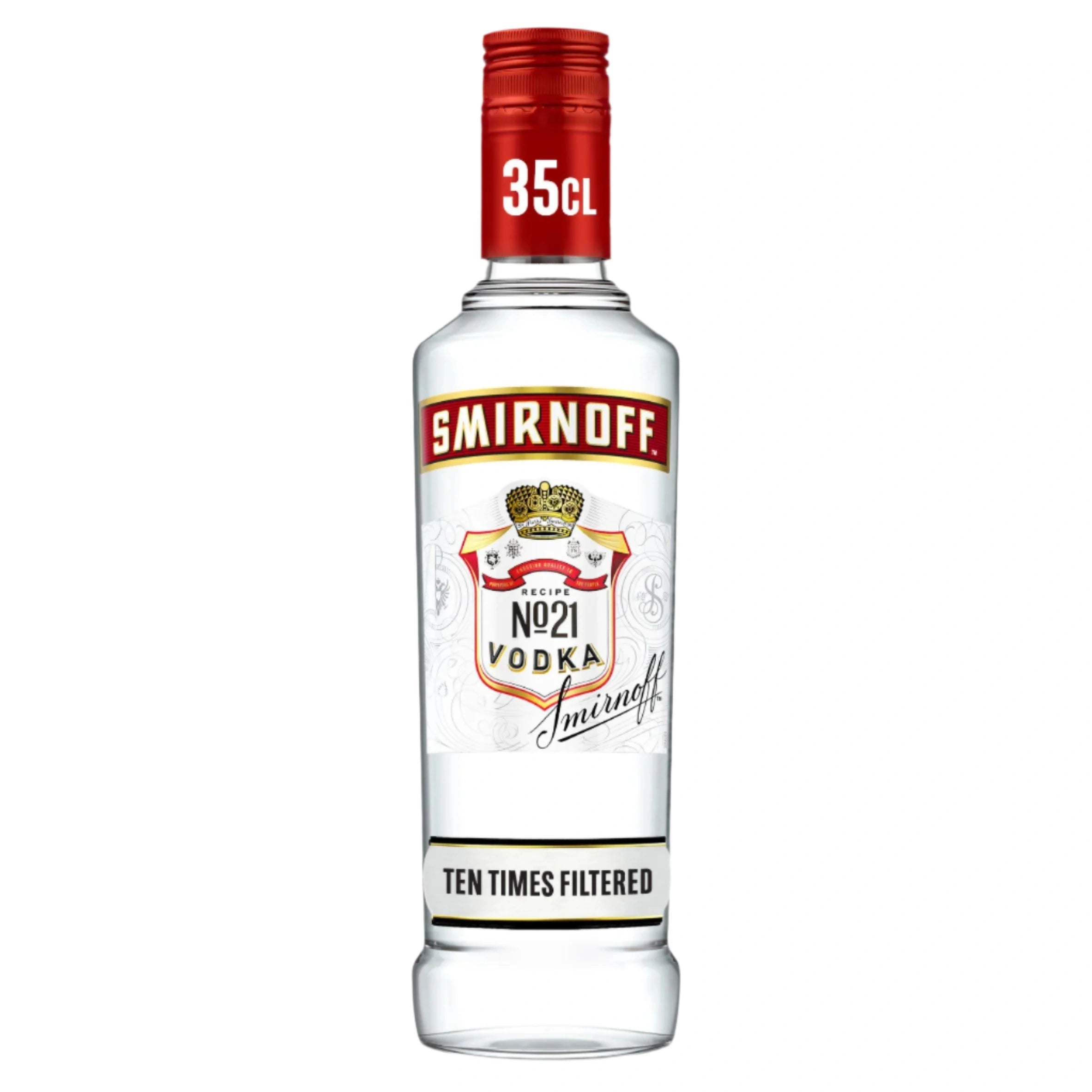 SMIRNOFF NO. 21 RED LABEL VODKA 35CL